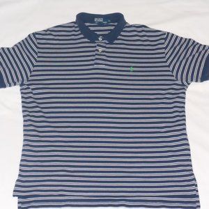 Polo Ralph Lauren  Shirt Size Large | Blue & White